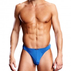 Blueline Performance Microfiber Thong Sports Brief Blue